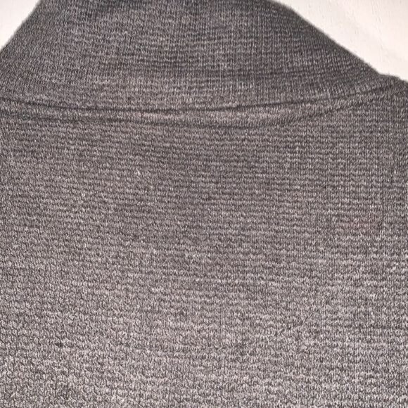 Smiths Workwear Mens Gray 1/4 Zip Pullover Sweatshirt XL Cotton Blend - Picture 9 of 12